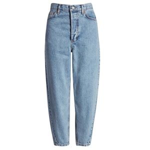 Ovoid Crop Moto Jeans